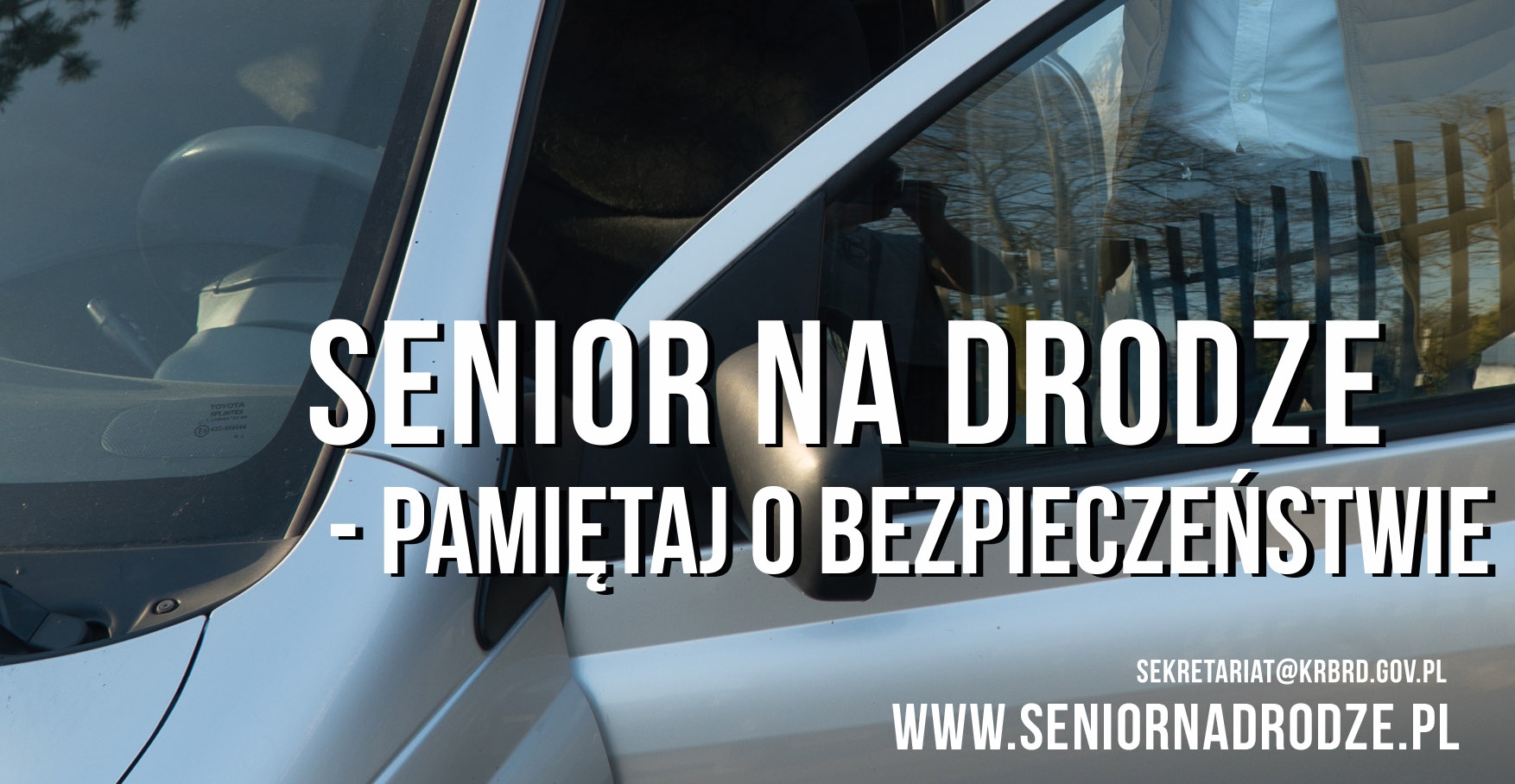 Senior na drodze - pamiętaj o bezpieczeństwie