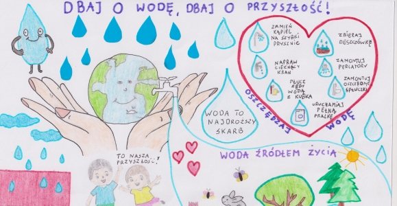 Wyniki konkursu plastycznego pn. „Dbaj o wodę, dbaj o przyszłość!”