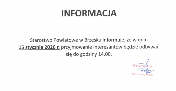 INFORMACJA