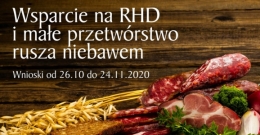 Dotacje na małe przetwórstwo i RHD