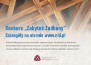 Konkurs „Zabytek Zadbany” z nowym regulaminem!