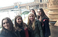 Uczniowie Jedynki na praktykach zawodowych w Sewilli