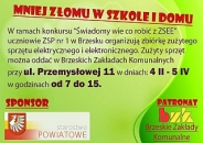Zbiórka zużytego sprzętu elektrycznego i elektronicznego