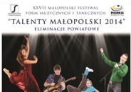 Talenty Małopolski 2014 – zgłoszenia do 23.04.2014 r.