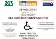 Dzień Otwarty dla Osób Niepełnosprawnych w ZUS