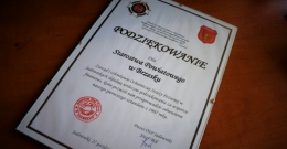 Zabytkowy sztandar odnowiony