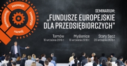 Fundusze Europejskie dla przedsiębiorczych