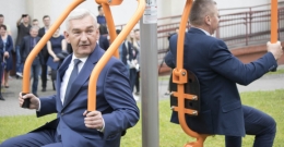 ZSP Nr 1 - Plenerowa siłownia szkolna już otwarta!