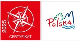 Najlepszy Produkt Turystyczny - Certyfikat Polskiej Organizacji Turystycznej 2025