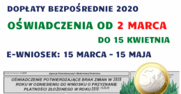 Po dopłaty z oświadczeniem zamiast eWniosku od 2 marca