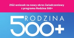 Rodzina 500 plus - materiały informacyjne