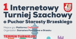 I Internetowy Turniej Szachowy o Puchar Starosty Brzeskiego