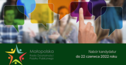 Wybory do Małopolskiej Rady Działalności Pożytku Publicznego VI kadencji na lata 2022-2025