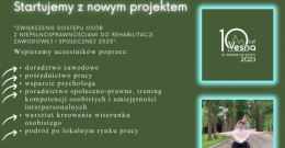 Rekrutacja do projektu dla osób z niepełnosprawnościami