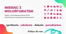 Miesiąc z wolontariatem - dołącz i skorzystaj ze wsparcia!