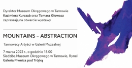 Otwarcie wystawy, Tomasz Głowacz – „Mountains- Abstraction"