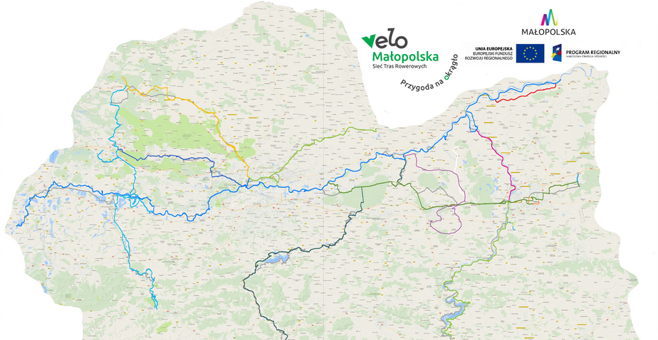 „Trasy Rowerowe Pogórza” - projekt w realizacji