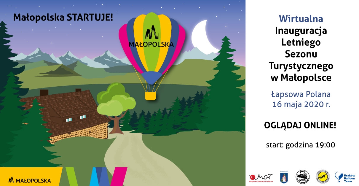 Wirtualne Otwarcie Letniego sezonu Turystycznego w Małopolsce 2020