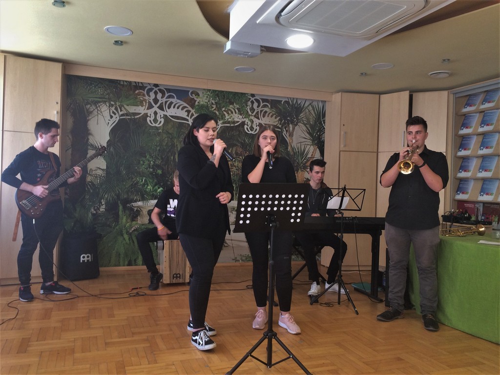 rozdanie nagr&oacute;d w międzynarodowym konkursie Europa w szkole