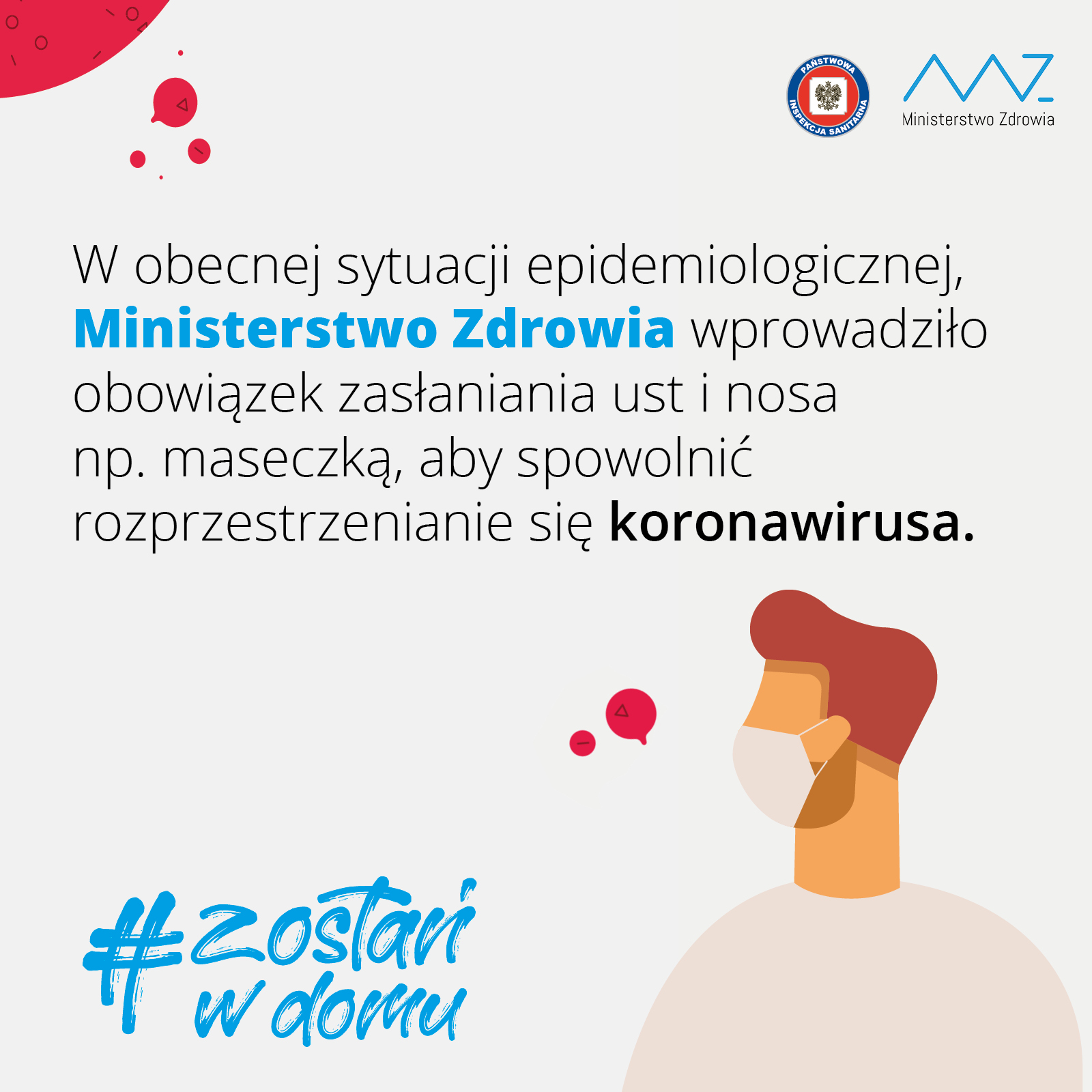 obowiązek zasłaniania ust i nosa