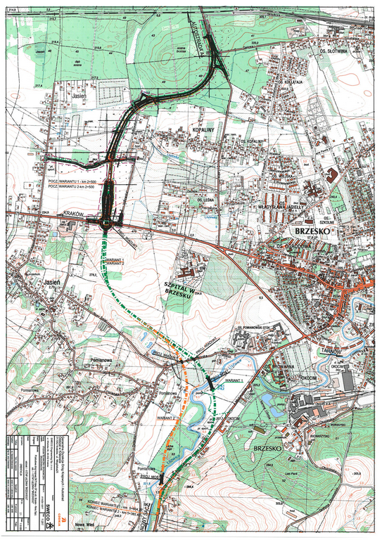 obwodnica wariant pomarańczowy