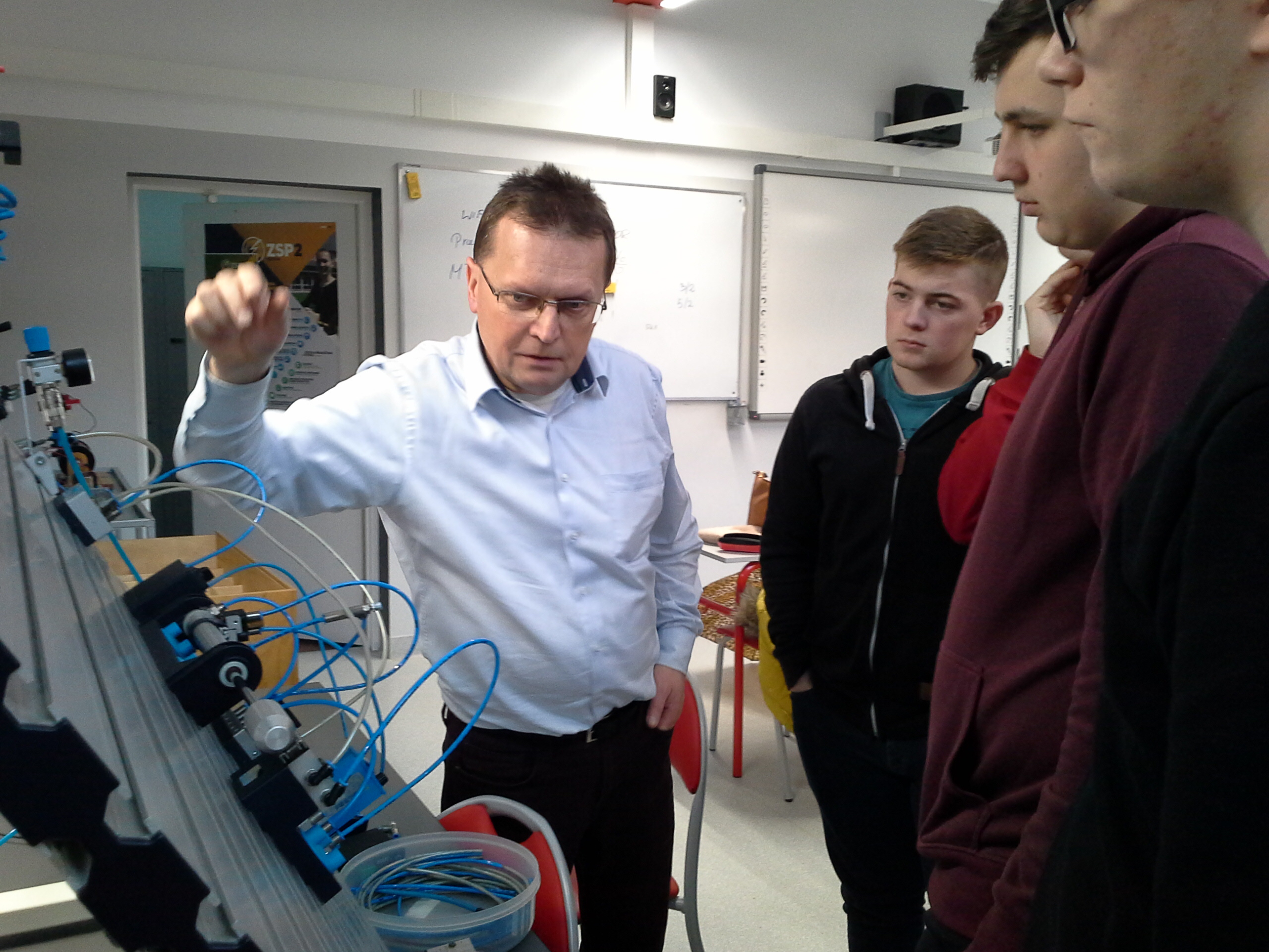 praktyki zawodowe uczni&oacute;w ze Spojenej Skoly z Puchova