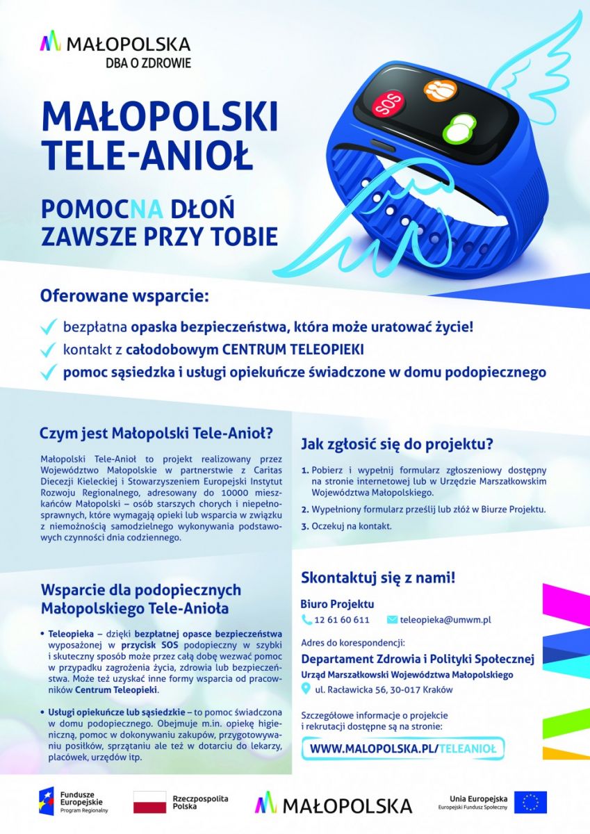 tele-anioł - plakat