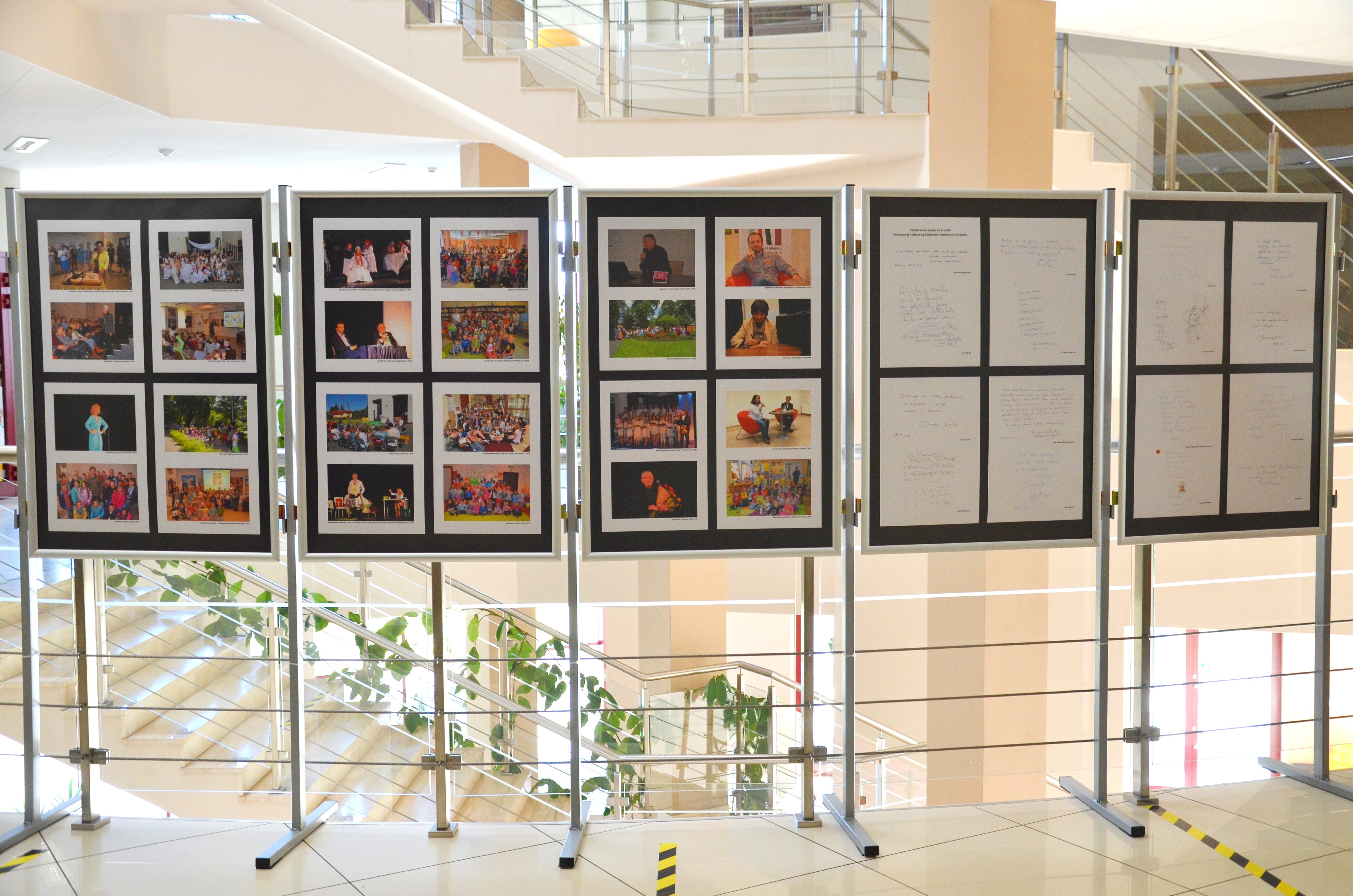 75-lecie Biblioteki wystawa