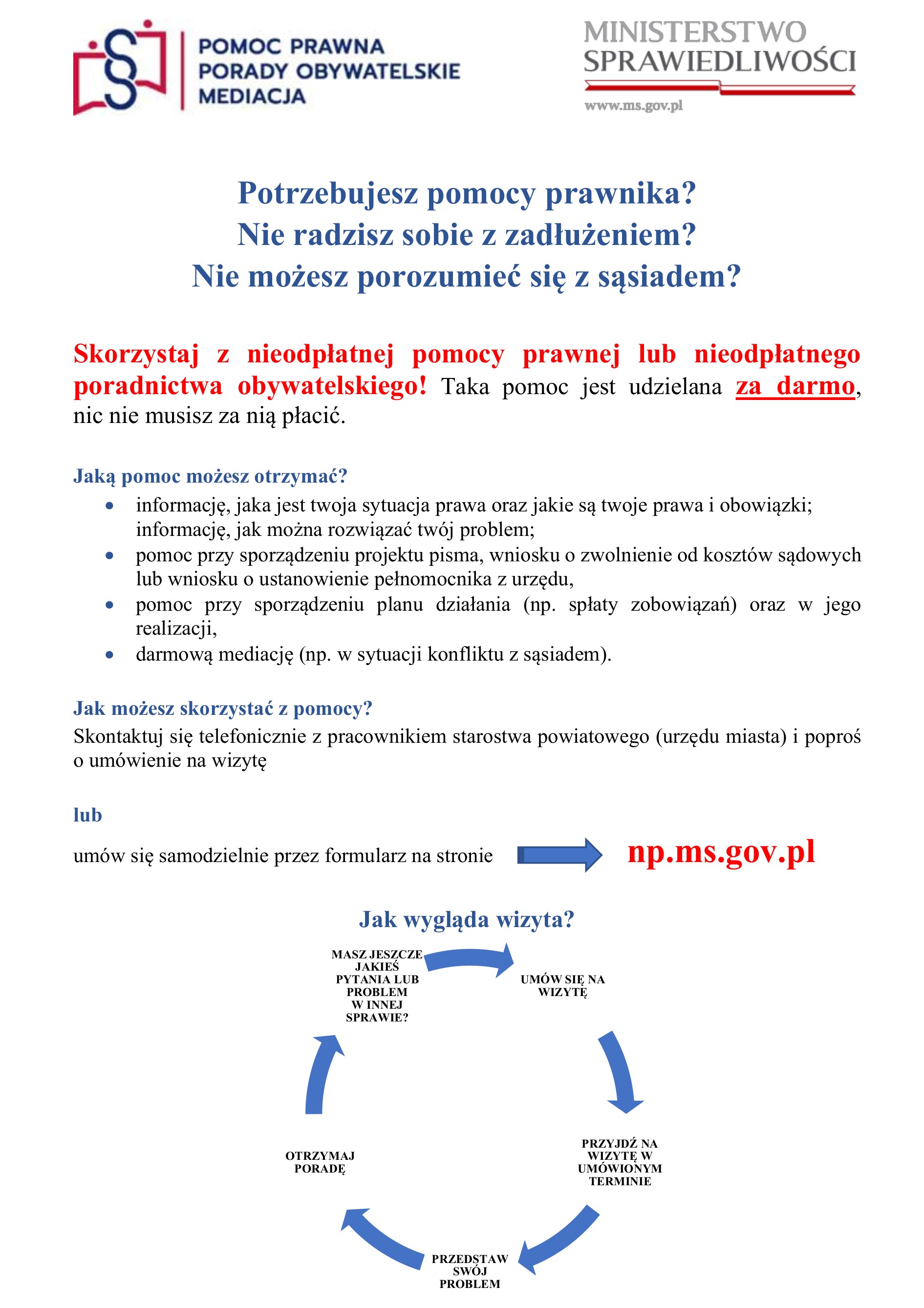 pomoc prawna i poradnictwo