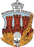 herb Powiatowego Biura Małopolskiej Izby Rolniczej w Brzesku