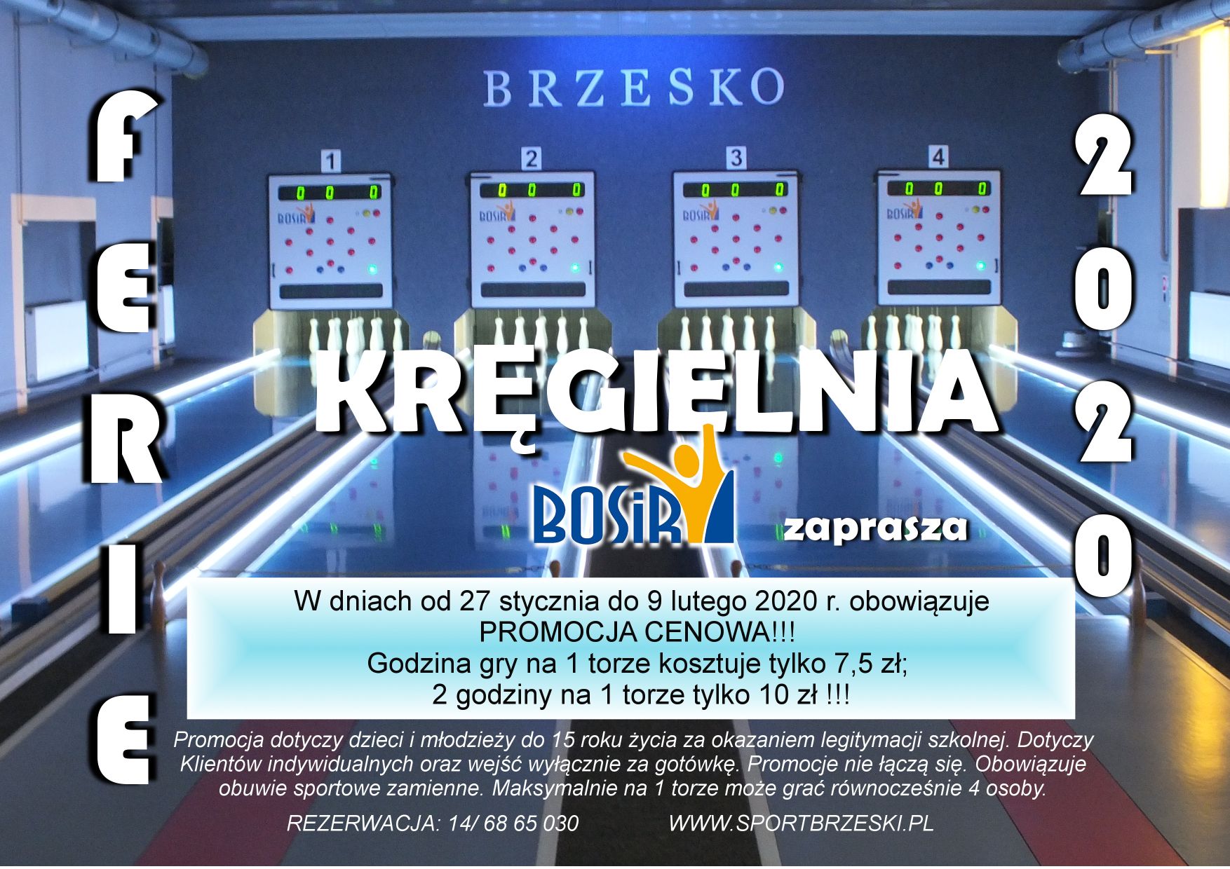 ferie w gminie Brzesko - harmonogram