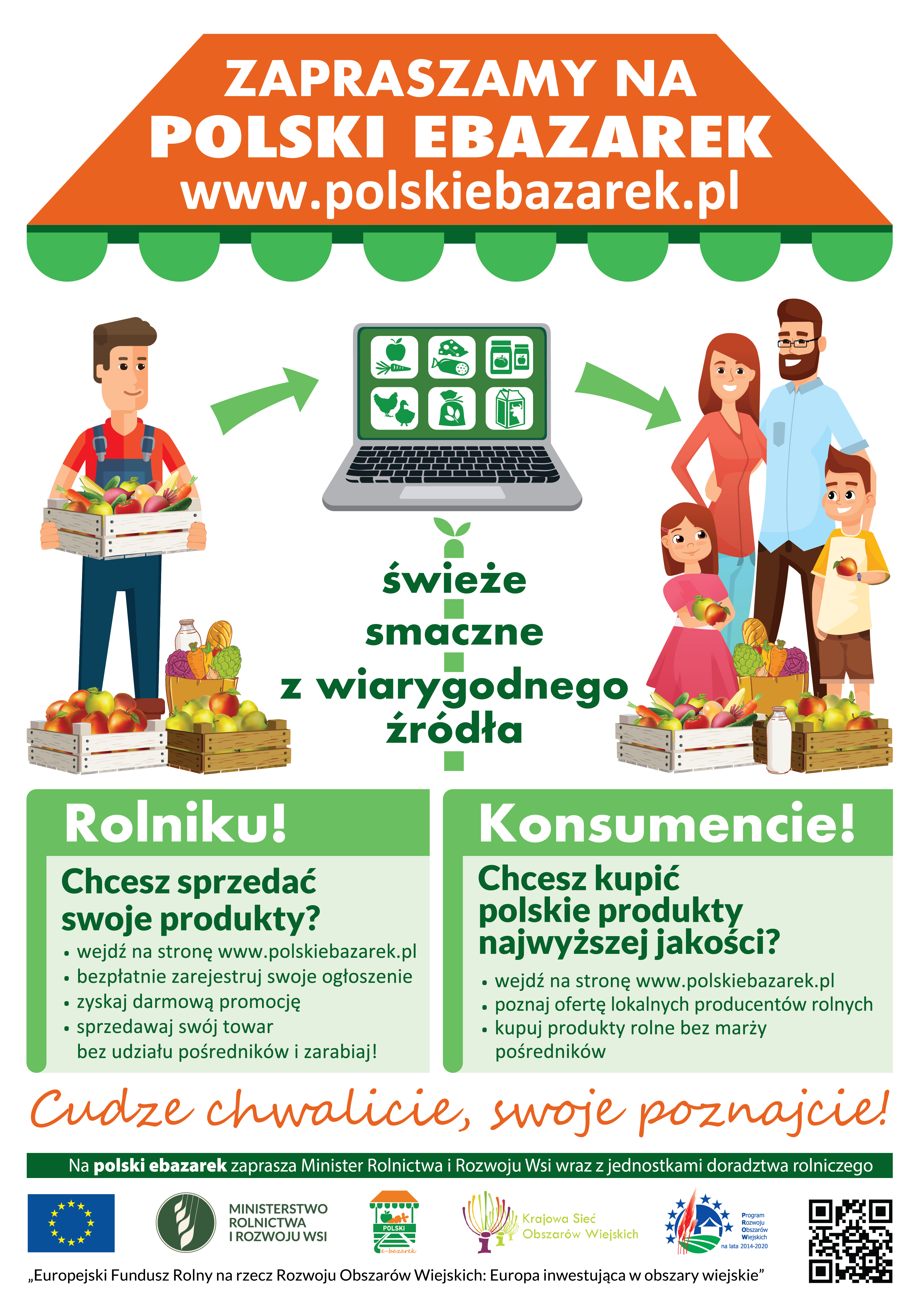 polski e-bazarek - plakat