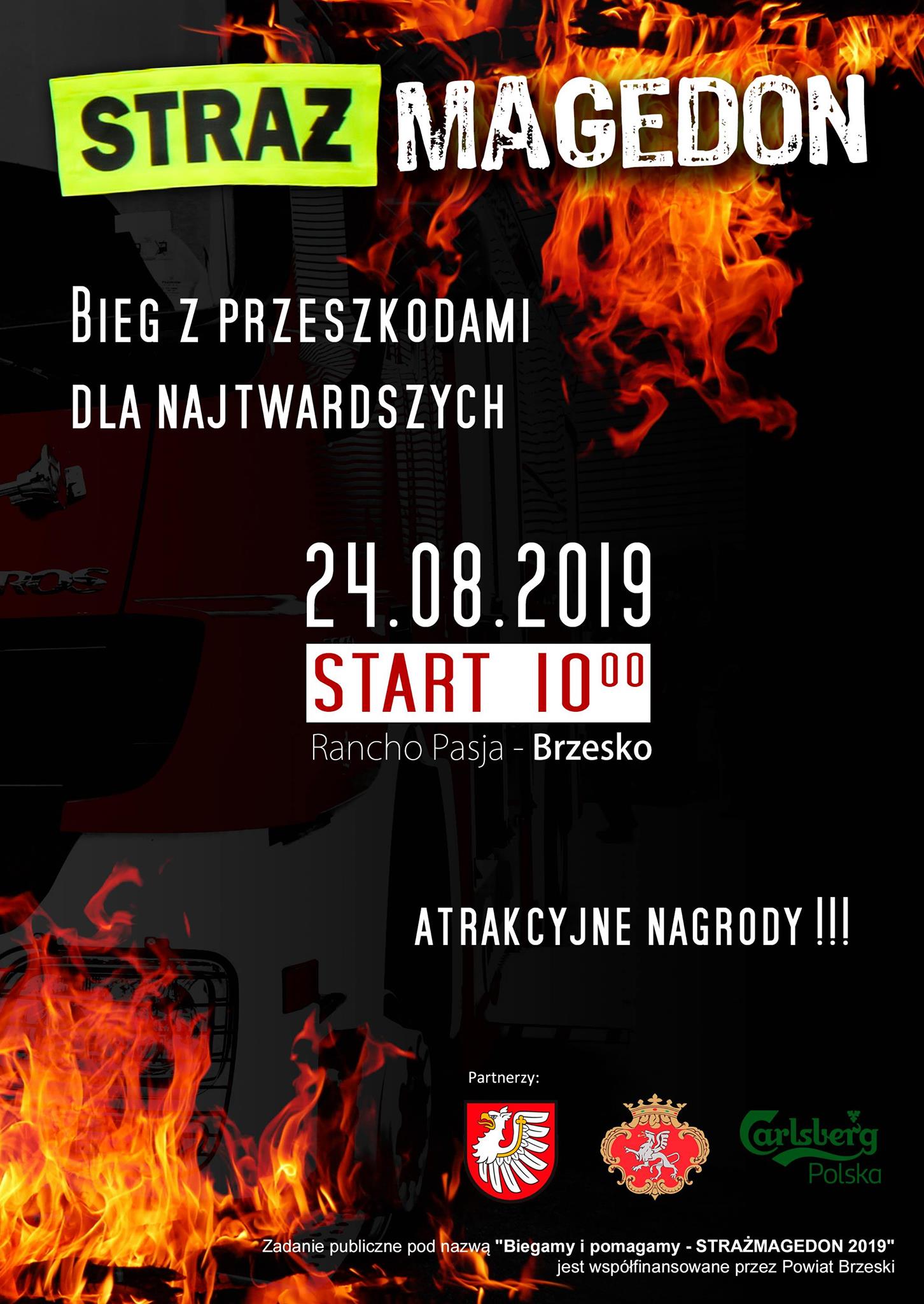 plakat promujący Strażmagedon